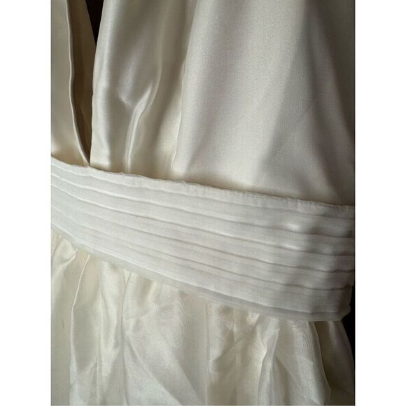 NWT Sachin & Babi Tea Length Organza Bow Dress Size 10 - Picture 12 of 16